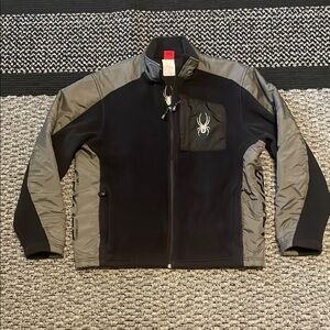 Spyder Fleece Jacket Men's Constant Full Zip Midweight Stryke Gorpcore Cabincore